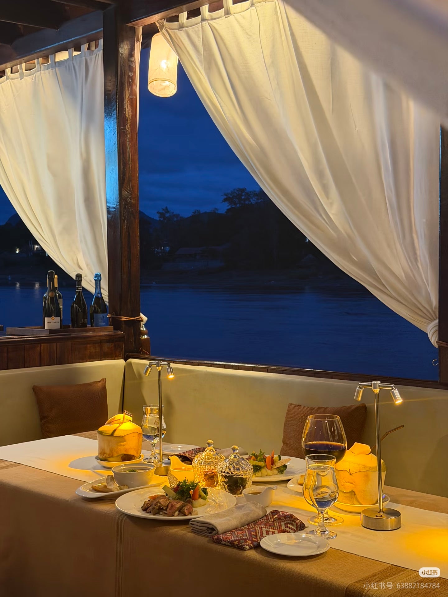 River Sun Sunset Dinner Cruise – Mekong River, Luang Prabang